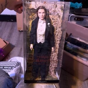 Barbie Twilight Edward Doll in Black and White Outfit